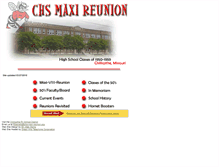 Tablet Screenshot of chs-maxi-reunion.org